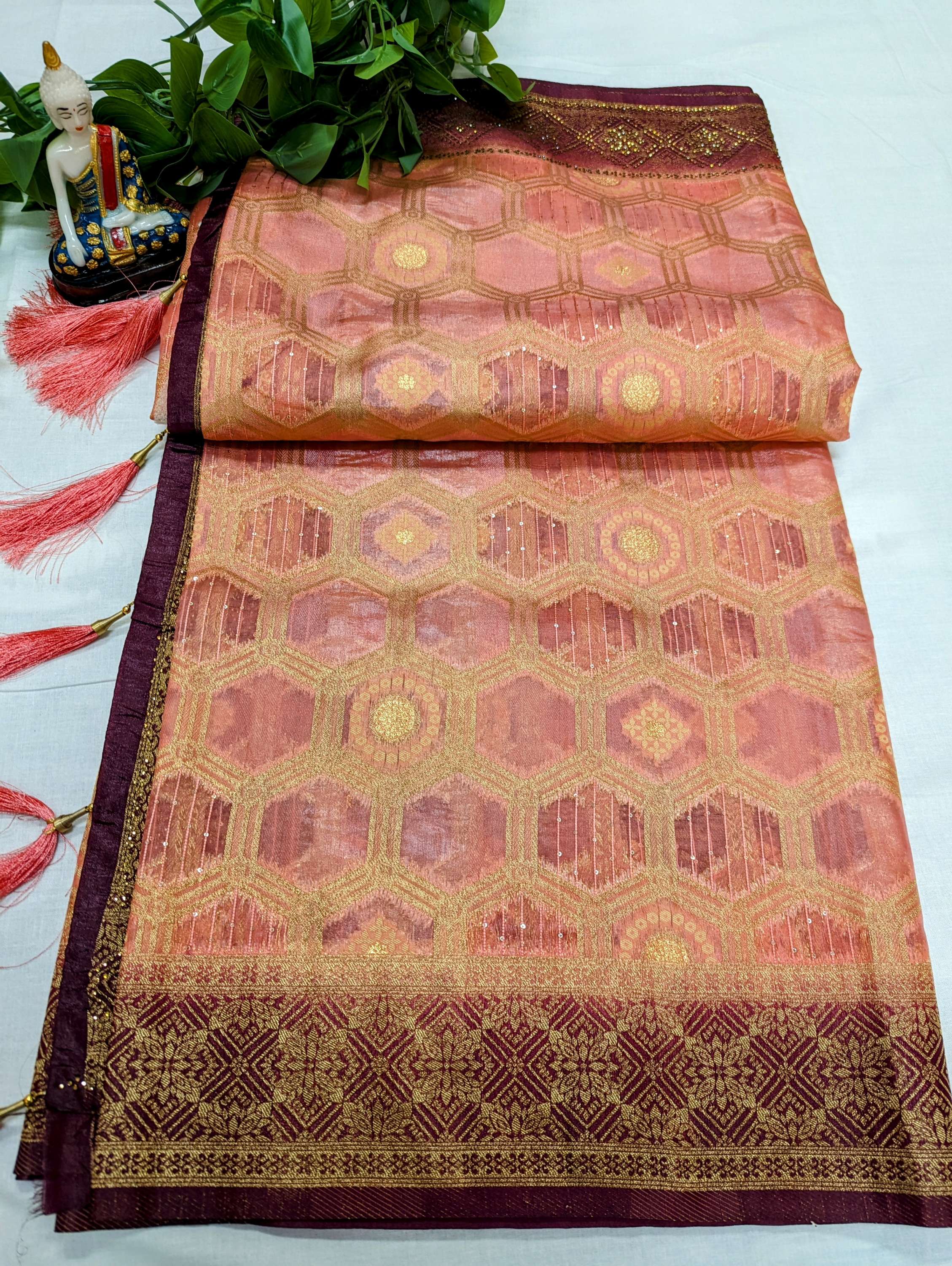Banarasi Silk Saree - Traditional Banarasi Design with Modern Fashion image 5
