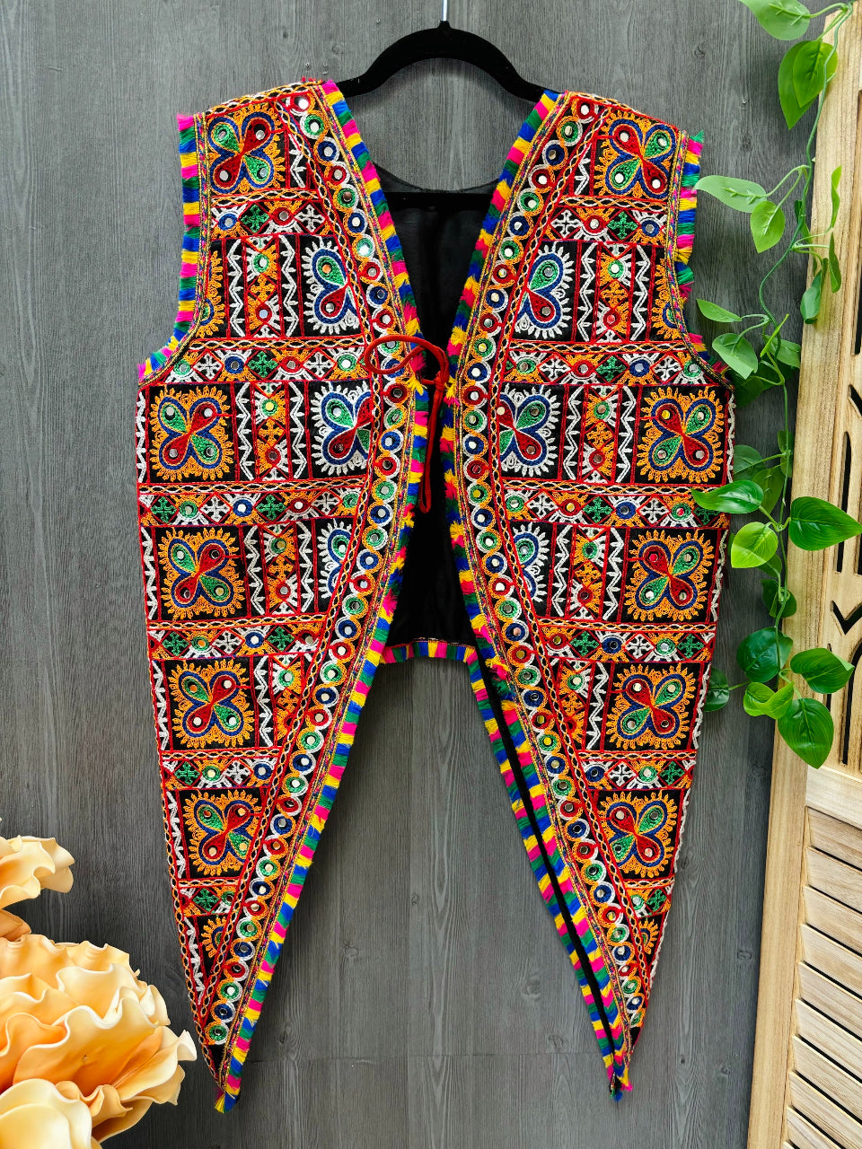 Garba/Dhandiya Traditional Work Fish Cut Vests image 4