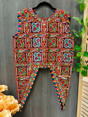 Garba/Dandiya Traditional Fish Cut Vests - Festive Ethnic Wear