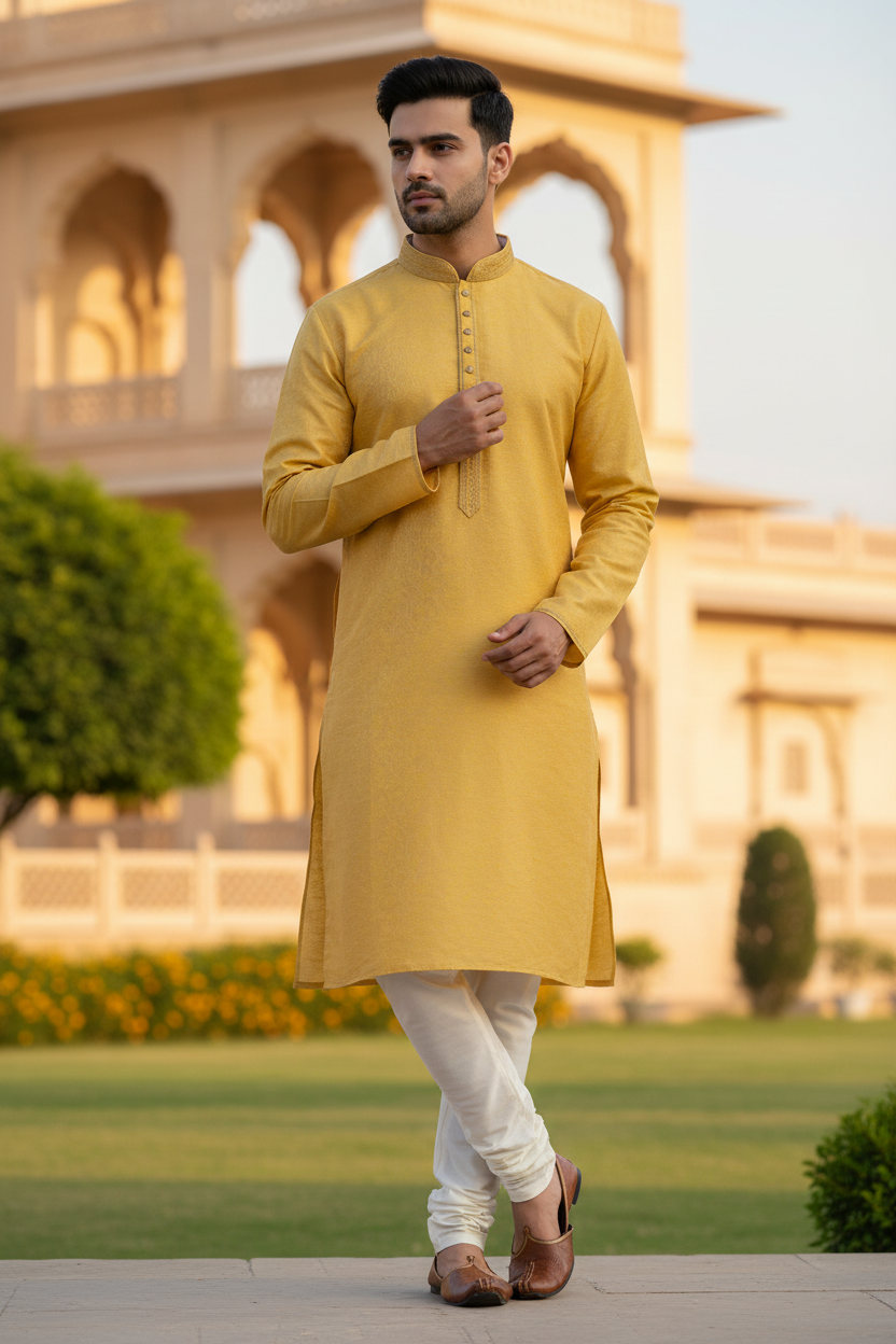 Men’s Kurta Set - Mens - Kurta Set - Anandi Fashions