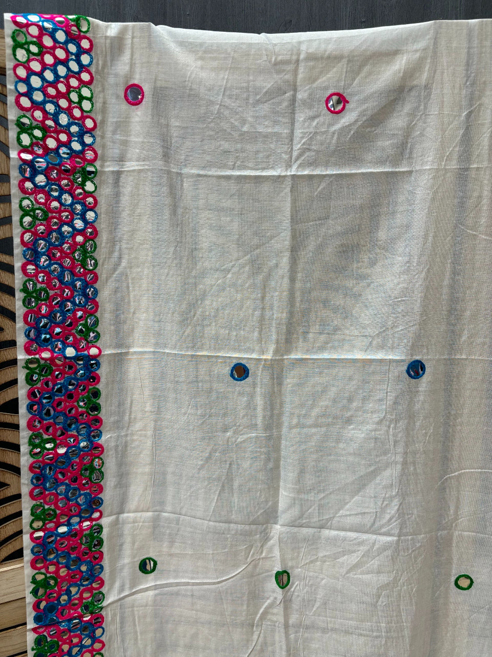 Navratri Dupattas with foil Mirrors image 5