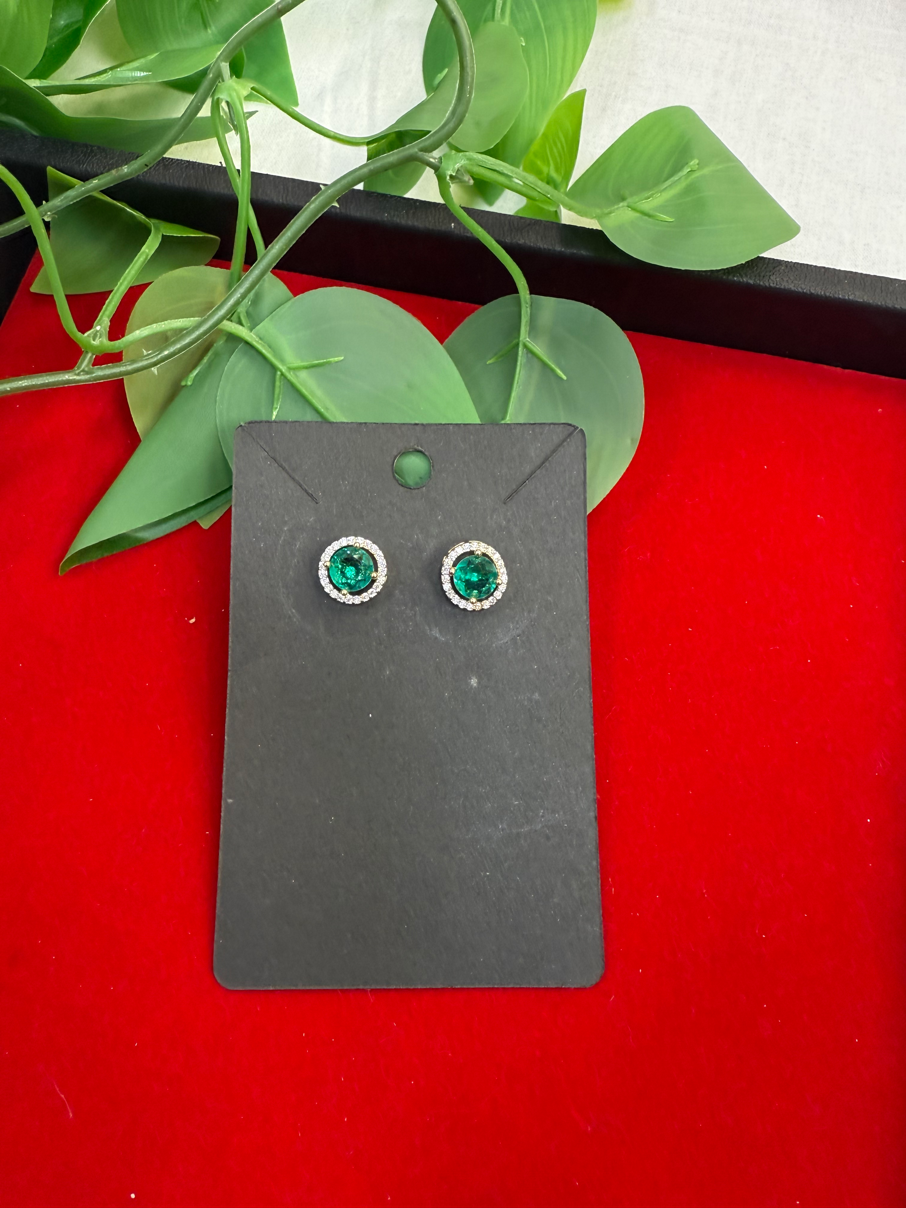 Small CZ Studs image 1