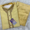 kurta pajama for men - Vibrant Colors Silk Mens Kurta with Embroidery