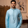 Kurta for Men - Elegant Silk Kurta Pajama Set for Men 42/46