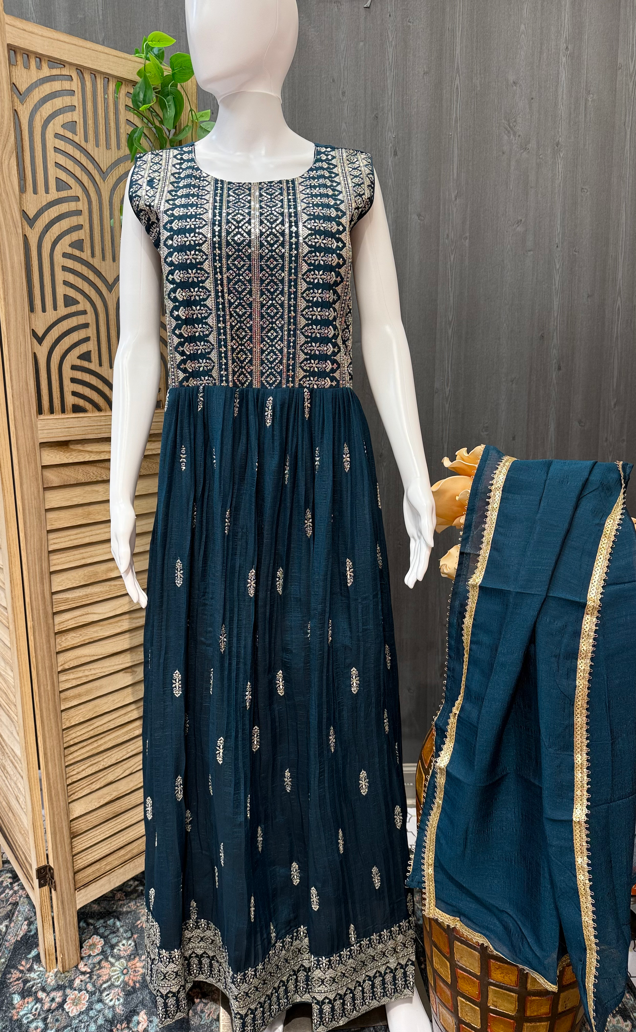 Plus Size -Long Party Wear Dresses image 3