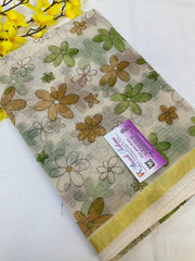 Kota sarees with floral print