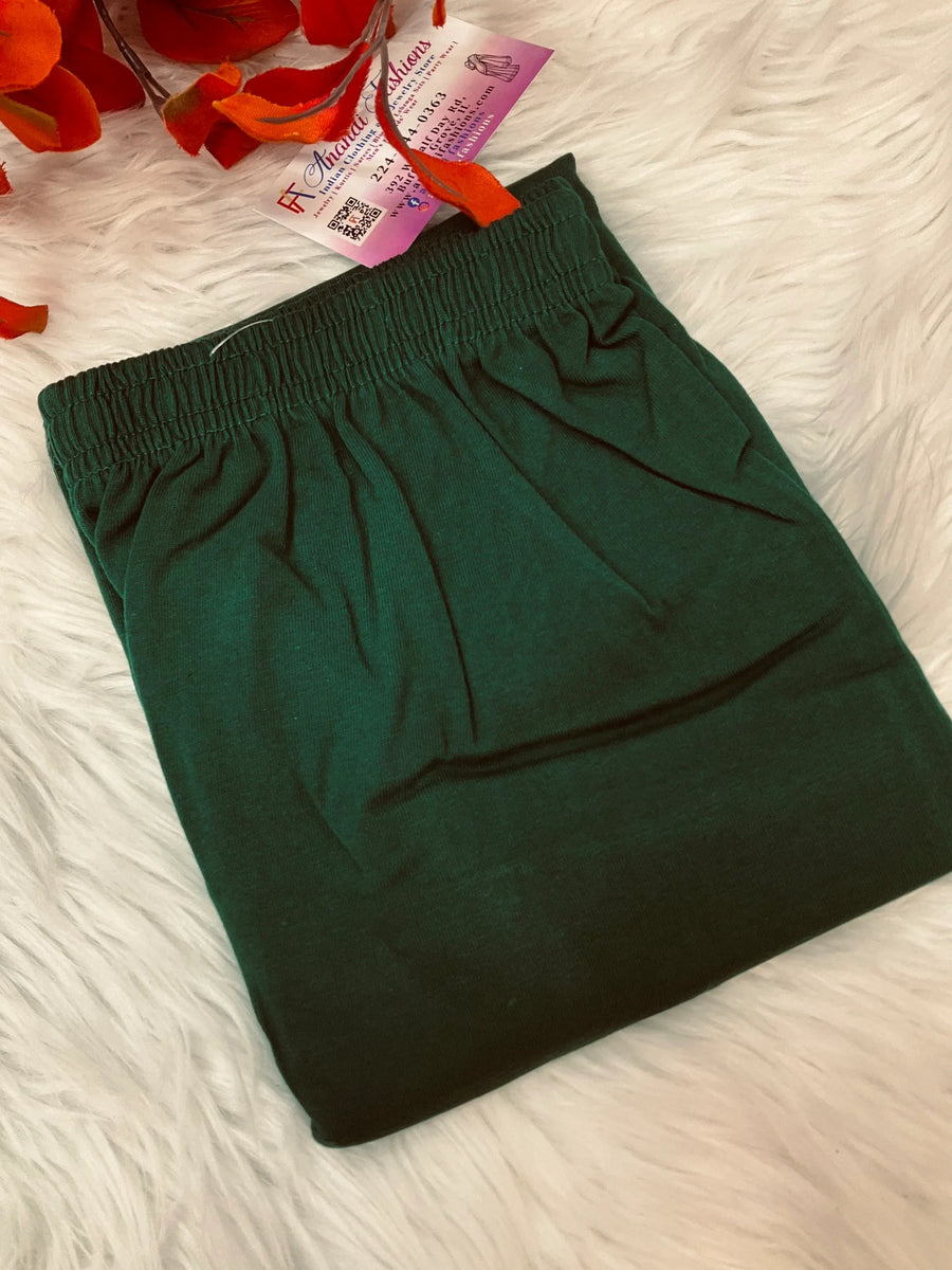 Bottle green legging