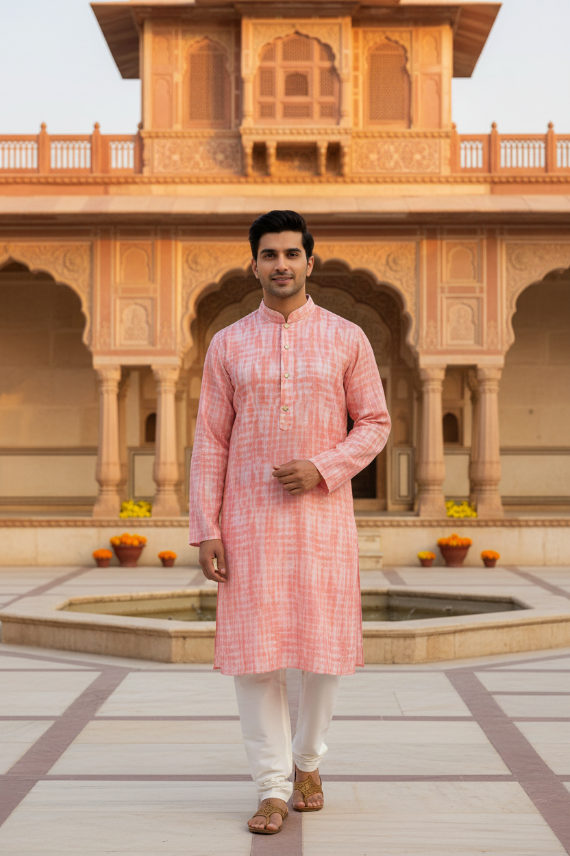 Men’s Colorful Kurta Set - Mens - Kurta Set - Anandi Fashions