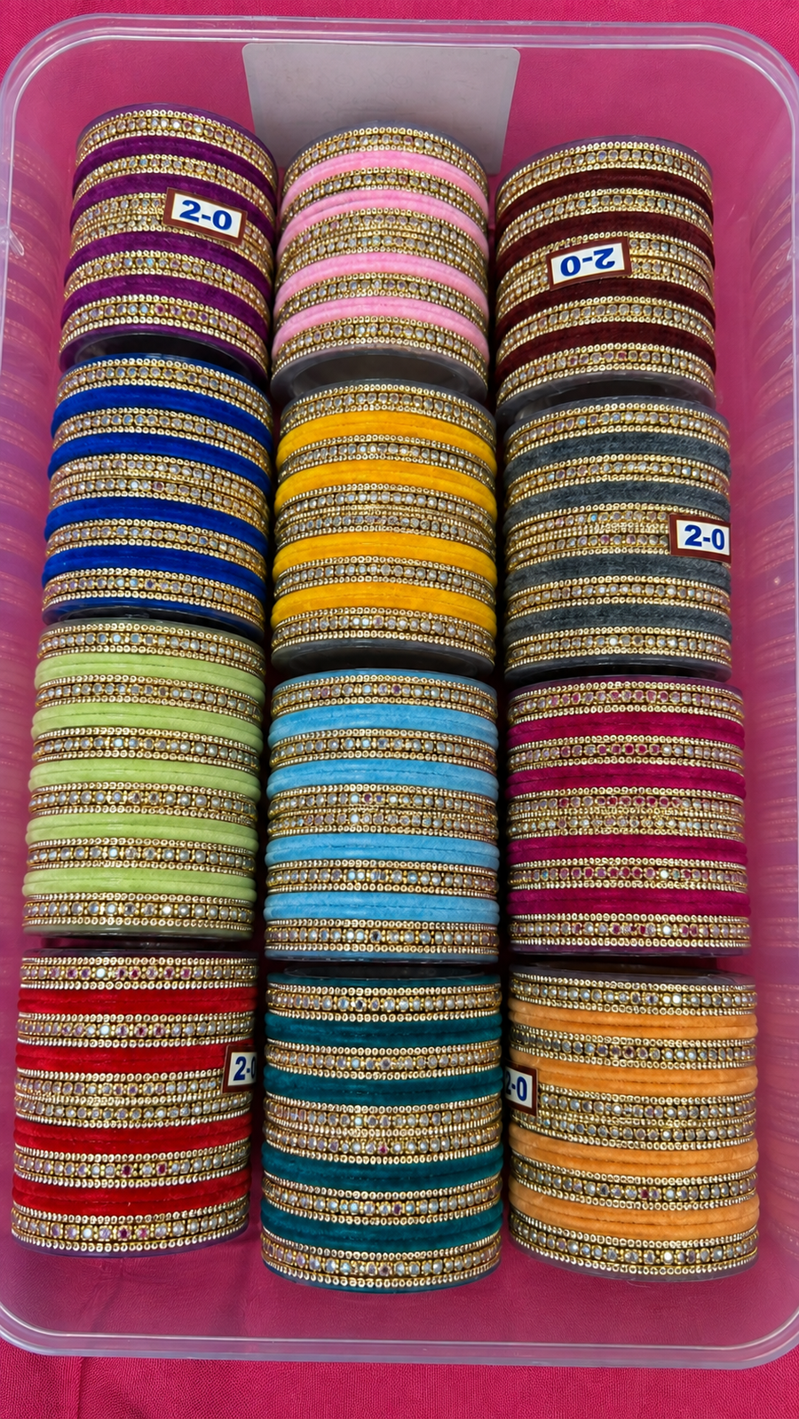 Kids pastel bangles set
