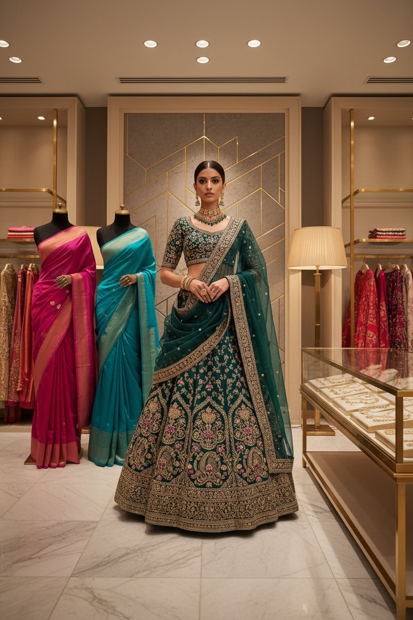 Indian clothing and jewelry boutique subscription offer