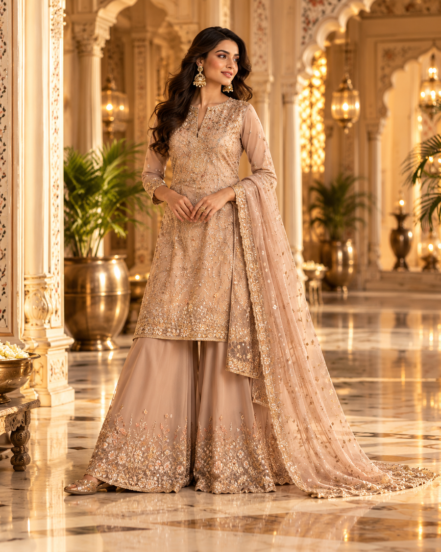 Indian Palazzo Sets for Women at Anandi Fashions