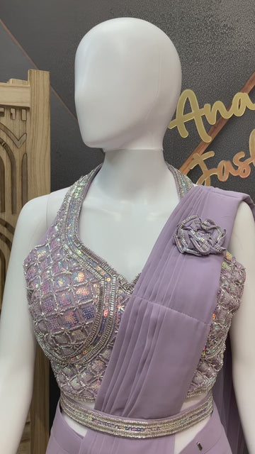 Ready To Wear Sarees - Size 38