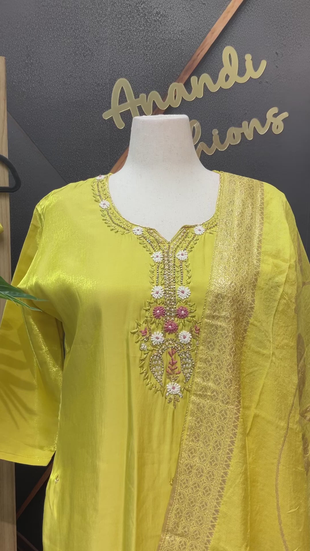 Plus Size Shimmery Party Wear Kurti Sets