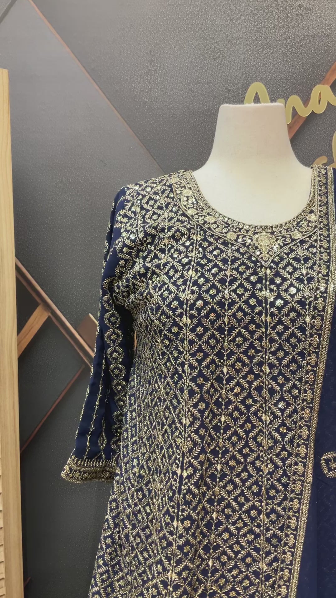Size 48 - Plus size Sharara dress