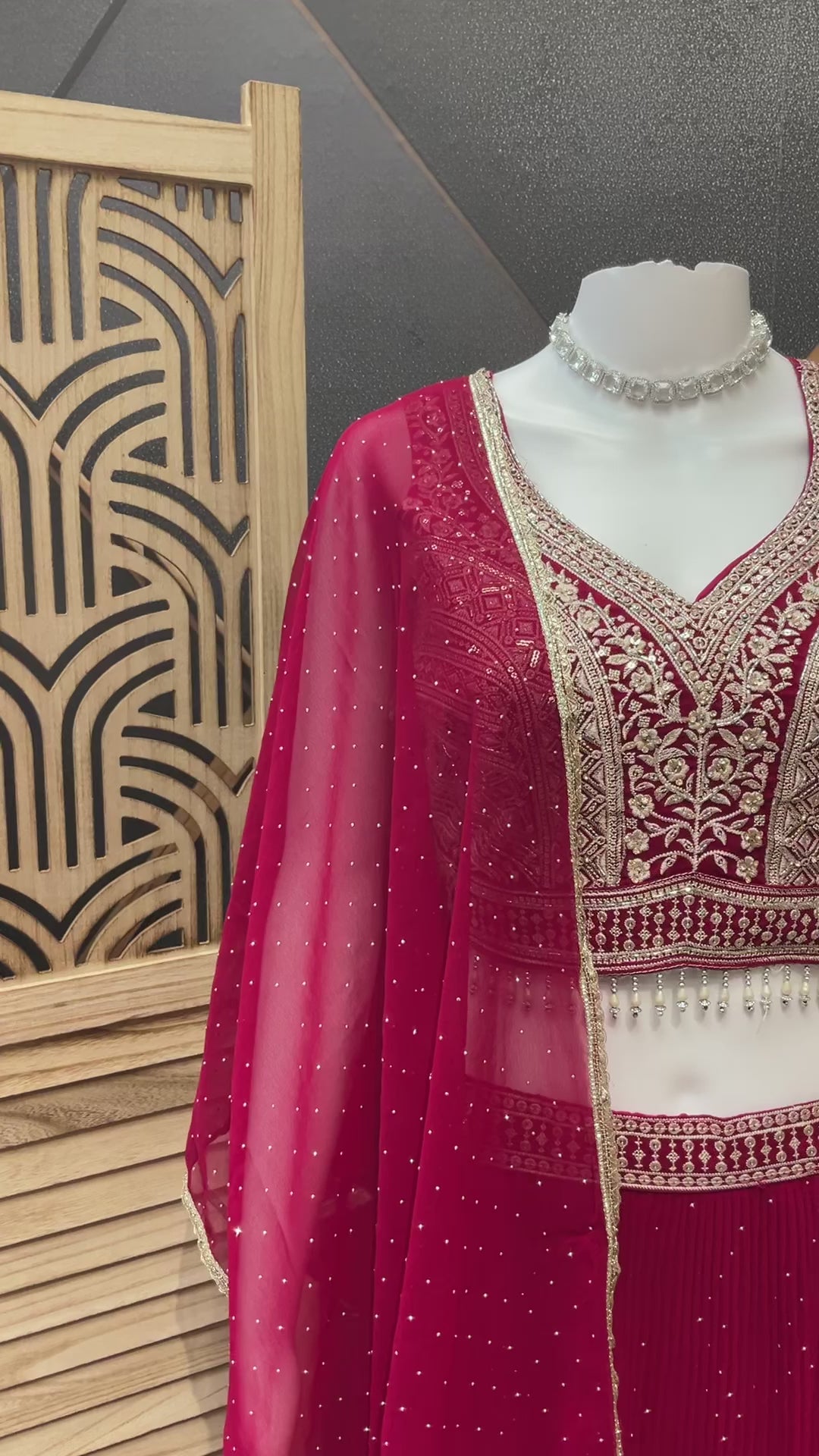 Party Wear Georgette Lehenga set