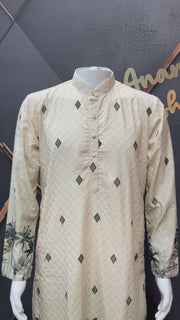 Embroidery Work Mens kurta set