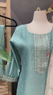 Women’s Plus Size Pastel Sets Kurti Set