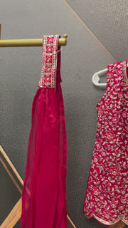 Toddler Pink Palazzo set
