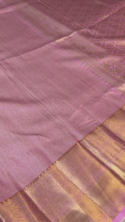 Baby Pink Semi Silk Kanjeevaram Saree