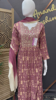 Women’s Onion Pink Kurti Set