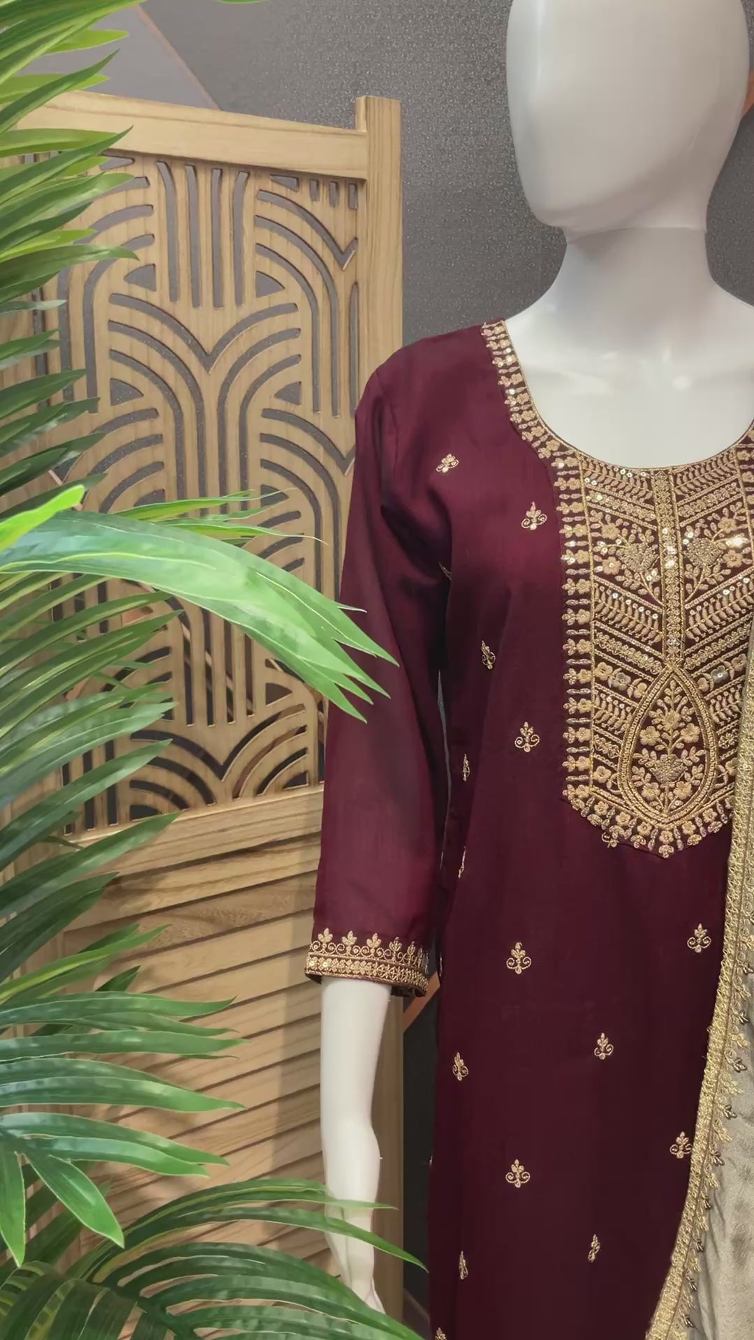 Party Wear Chudidhar/Kurti Set