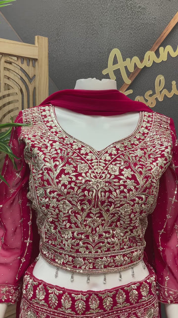 Party Wear Georgette Lehenga sets- Size 36/38