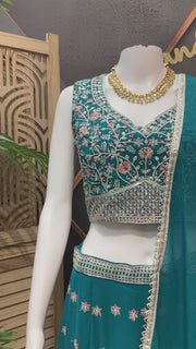 Georgette Lehenga Set