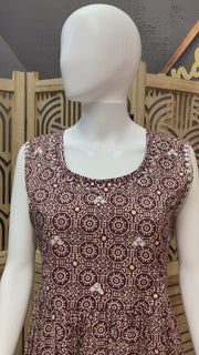 Pure Cotton Long Kurti