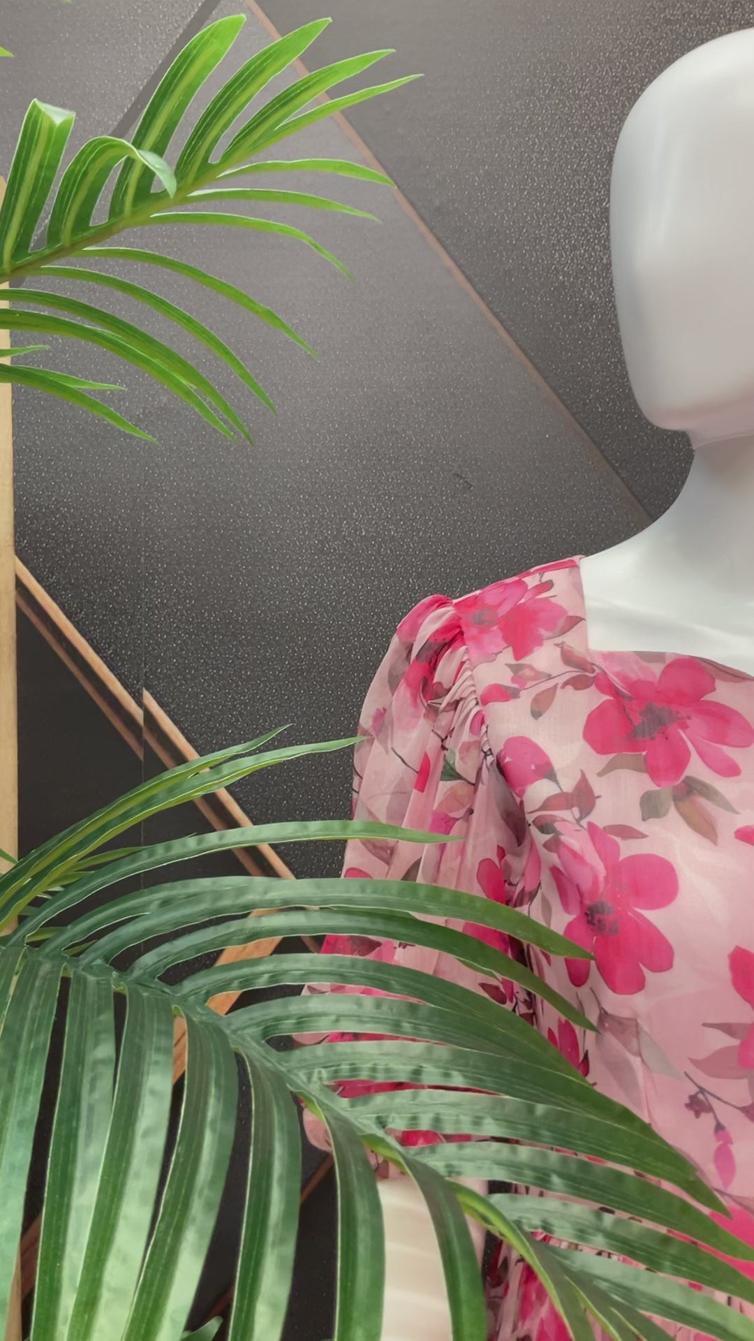 Pink Designer Gown - Elegant Indian Anarkali Ethnic Frock