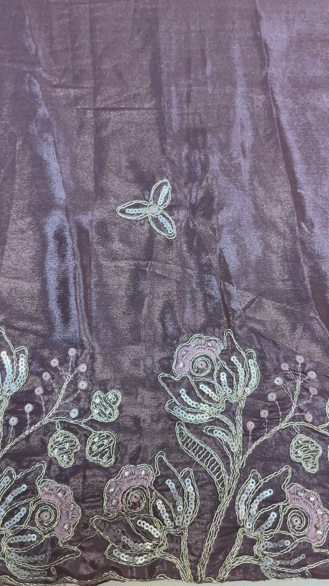 Party wear saree blouse size 40(fits upto 44)