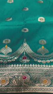 Silk Saree with Meenakari Weaving