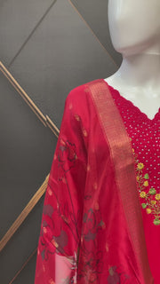 Women’s Pink /Chudidhar Set Kurti Set