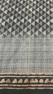 Grey Fancy Saree