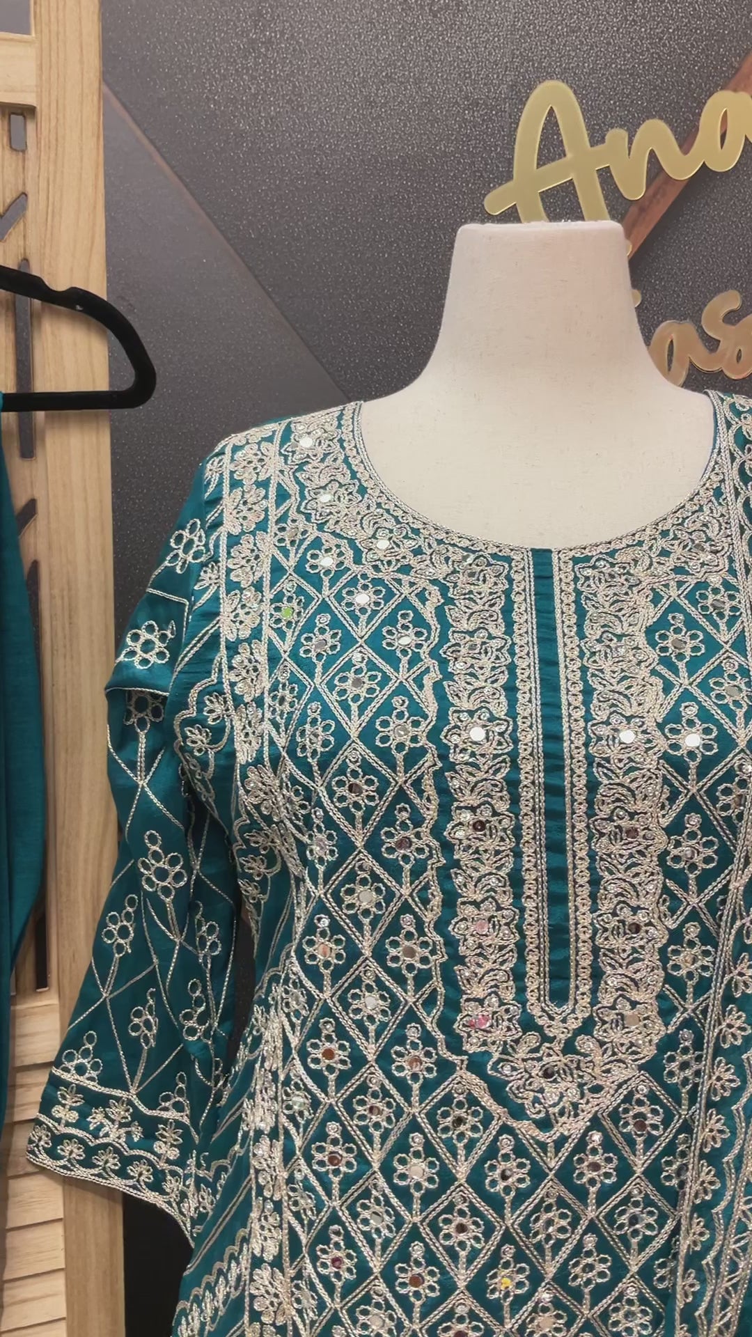 Size 44-Party wear Kurti set