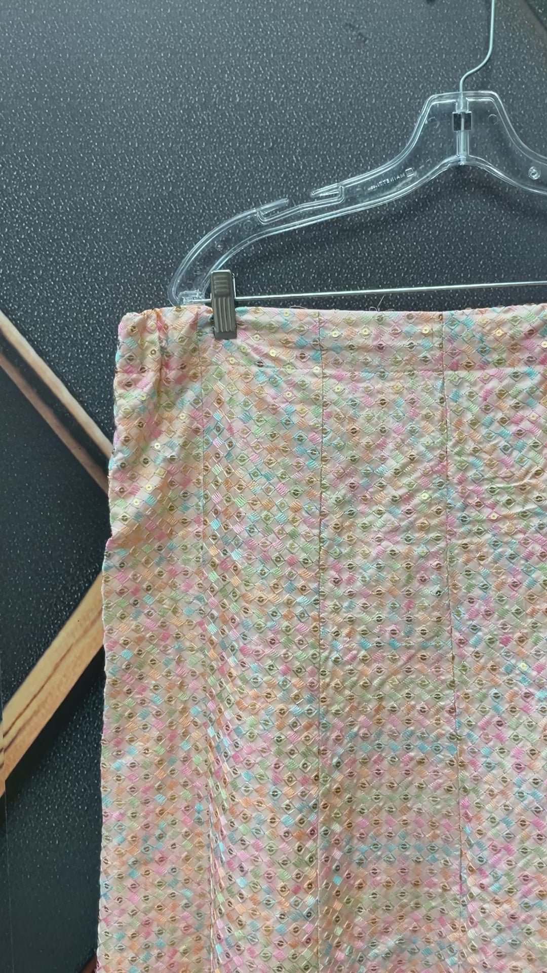 Pastel pink Party Wear lehenga/Skirt