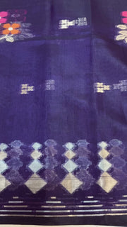 Purple Silk Organza Saree