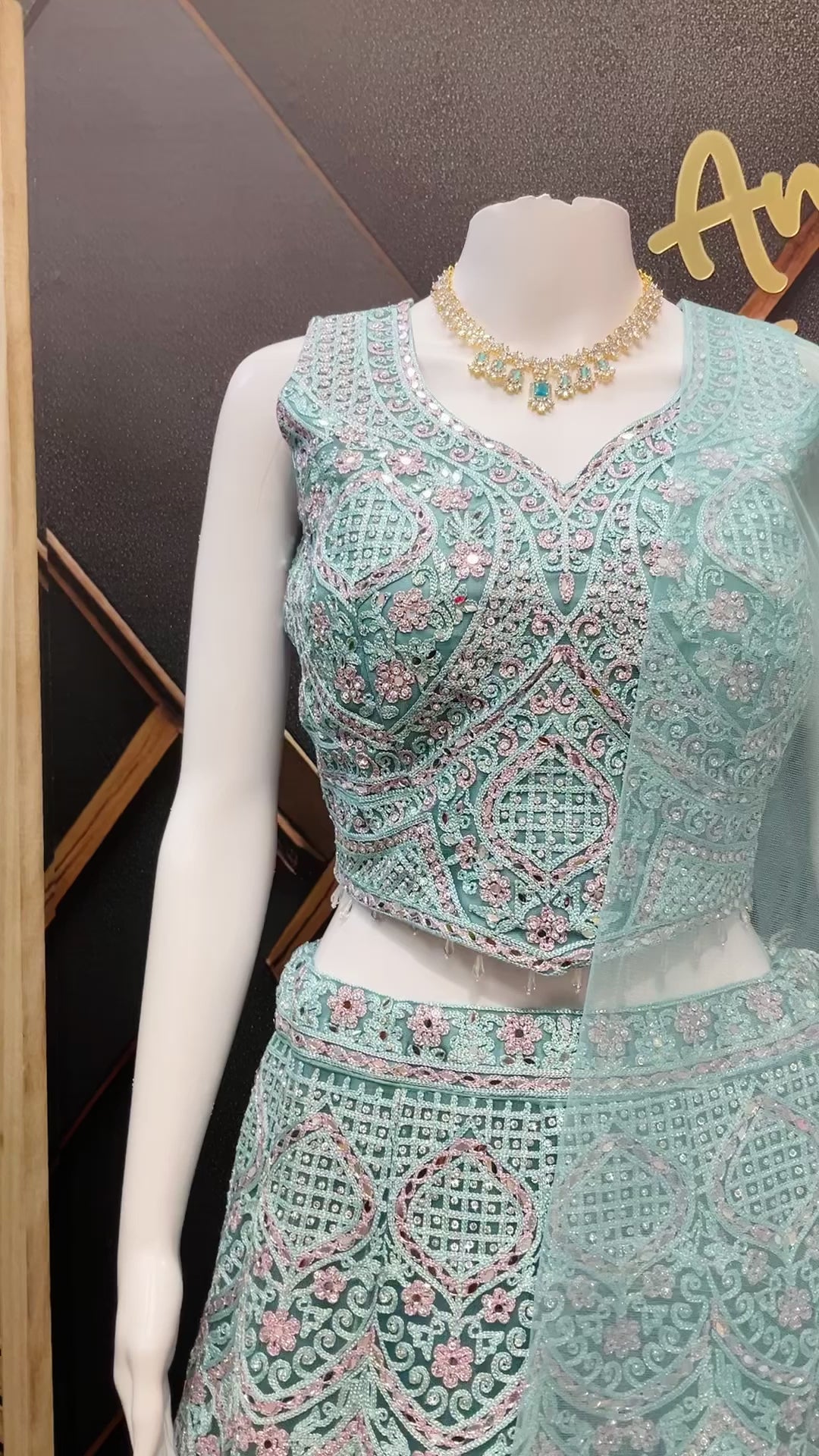 Party Wear Heavy Work Lehenga set