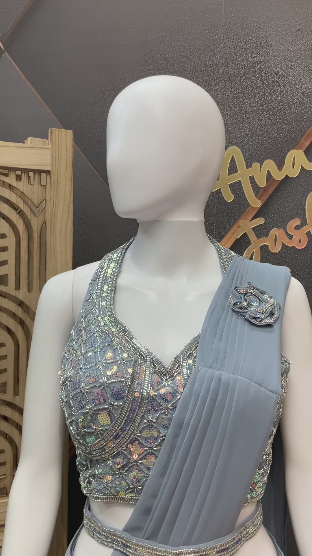 Ready To Wear Sarees - Size 38