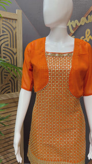 Teenage Girls - Orange Sharara set