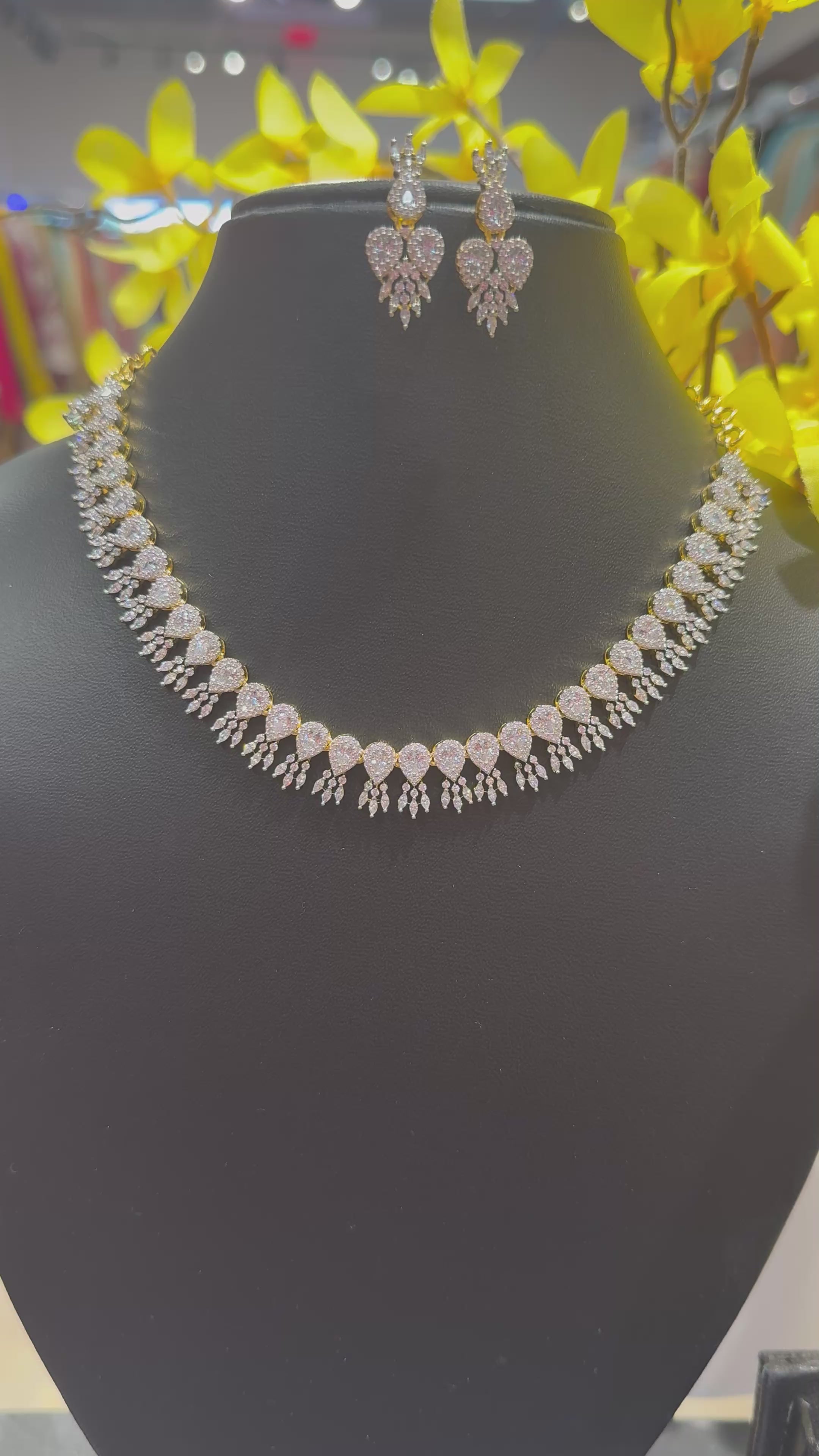 Party Wear CZ Necklace sets