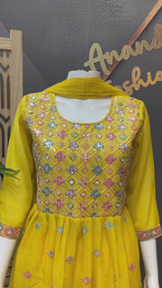 Teenage Girls - Yellow Kurti set