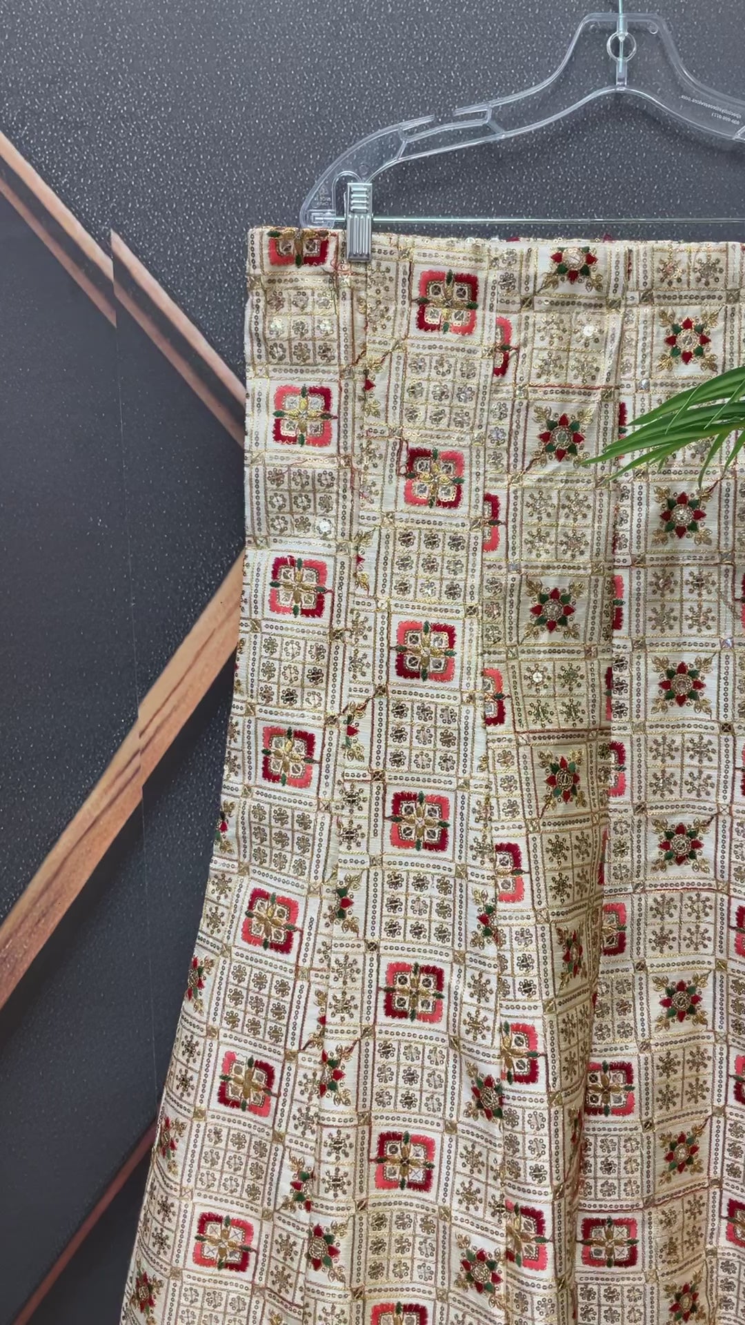 Gold Color - Party wear lehanga/skirt