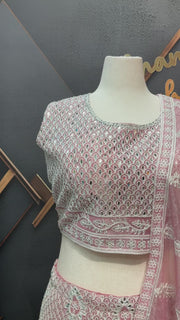 Pastel Pink Lehenga set