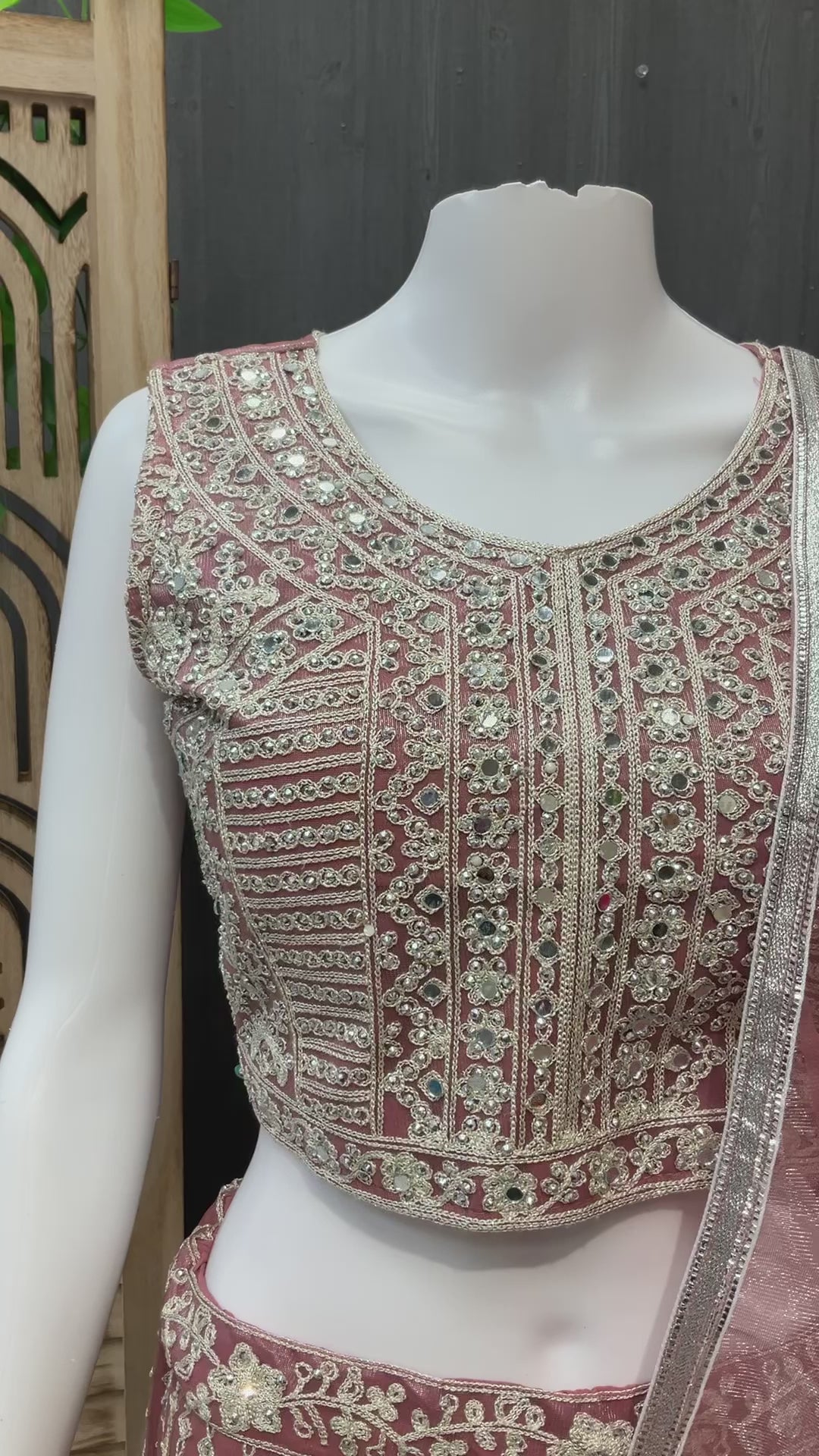 Pastel colour -Heavy Work Lehanga Sets