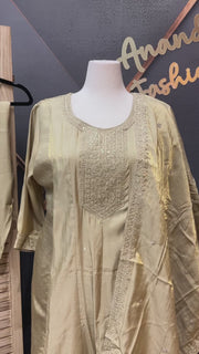 Plus size Anarkali Kurti set