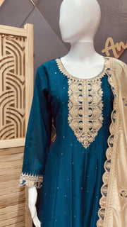 Party Wear Anarkali Palazzo set