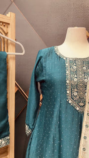 Plus size Party Wear Anarkali kurti set