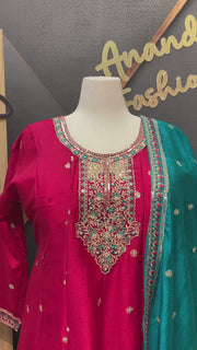 Plus Size Dresses Anarkali Kurti Set