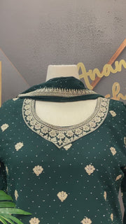Plus Size /46 Georgette Sharara Set