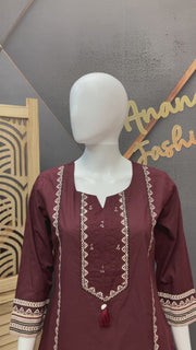 Women’s Pure Cotton Short Kurti